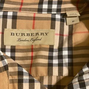 Men’s Medium Burberry long sleeve shirt